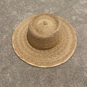 Lack of color palma straw boater